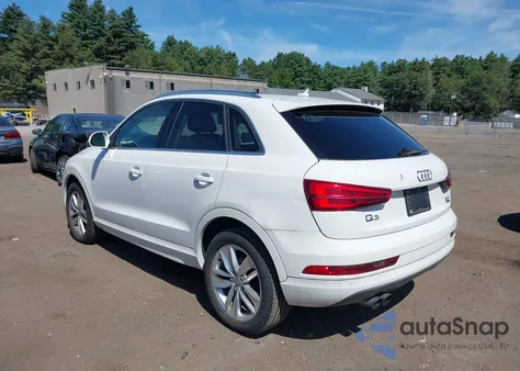 2016 Audi Q3 2.0T Premium Plus из США, поврежденный, VIN WA1EFCFSXGR012378